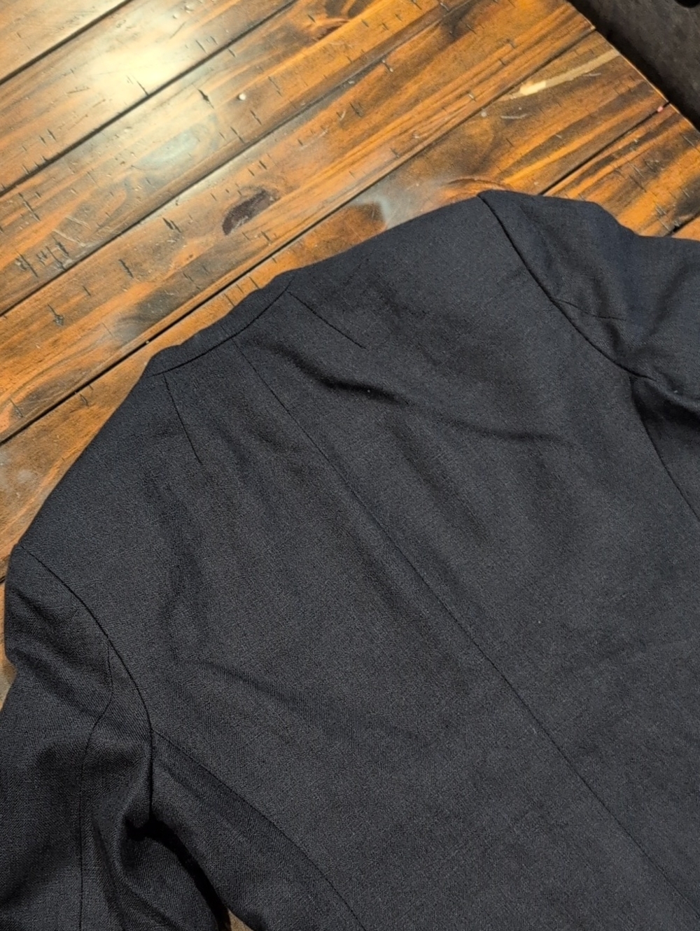 J. Crew Linen Collarless Blazer - Picture 6 of 7